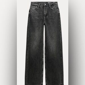 Zara Highrise Wide Leg Jeans